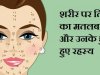 क्या कहते है आपके शारीर के तिल जाने भविष्य के सारे राज!