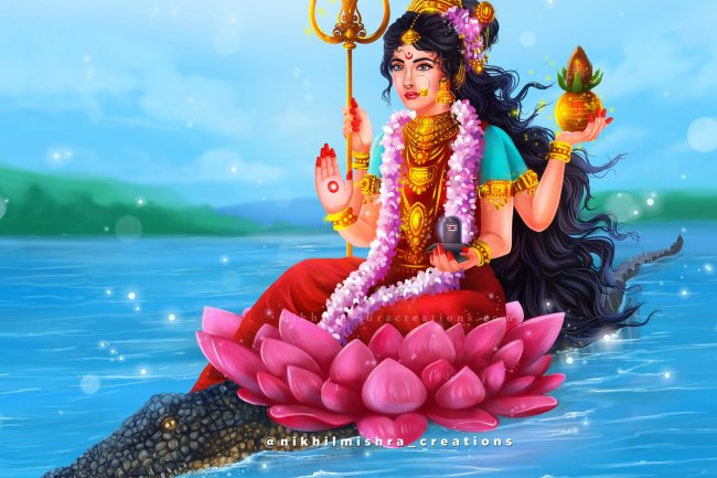 आइए पढ़ें मां नर्मदा की जन्म-कथा