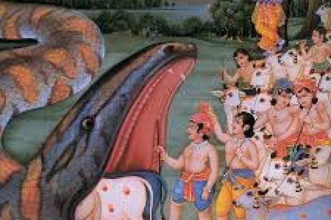 भागवत कथा: श्रीकृष्ण ने अष्टावक्र के शाप से अजगर बने अघासुर का किया उद्धार
