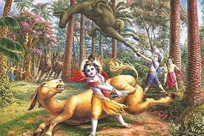 भागवत कथाः बलरामजी द्वारा धेनुकासुर संहार